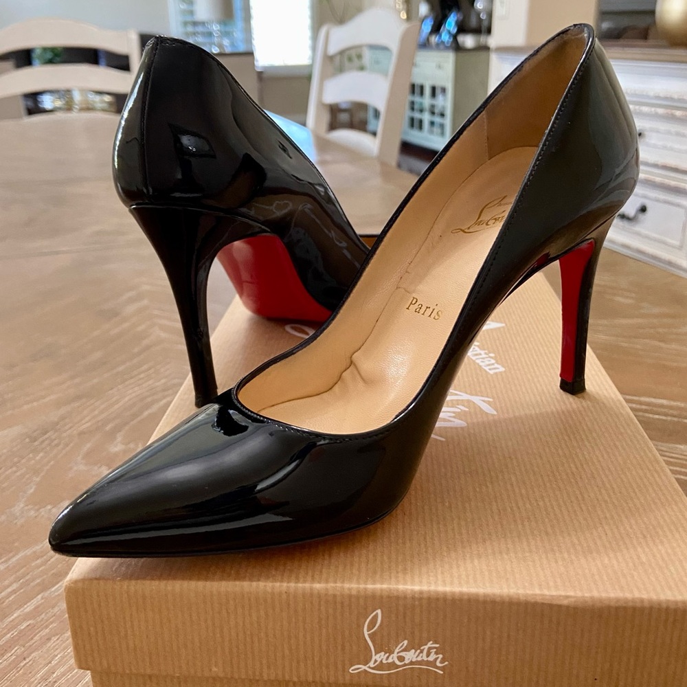 Christian Louboutin ❤️ Pigalle 85 Patent Leather Stilletos EU 37